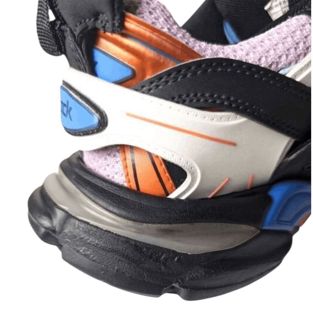 BALENCIAGA Track Trainers 'Black Orange' Size W9/M7 - Picture 14 of 16